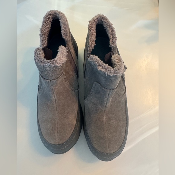 Easy Spirit Gray Suede Ankle Boots US 7 - Picture 1 of 11